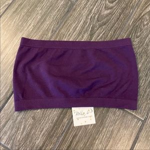 Zenana Outfitters Seamless Solid Bandeau